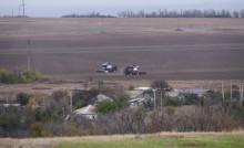 Уборка подсолнечника