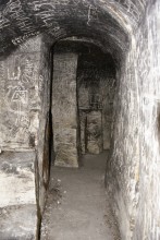 Меловой пещерный храм на берегу Дона на границе Ростовской и Воронежской областей