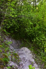 Меловой пещерный храм на берегу Дона на границе Ростовской и Воронежской областей