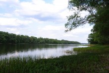 Меловой пещерный храм на берегу Дона на границе Ростовской и Воронежской областей