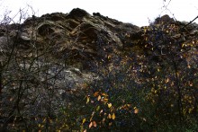 Скалы на Северском Донце между устьем Быстрой и скалой Западня