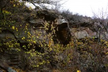 Скалы на Северском Донце между устьем Быстрой и скалой Западня