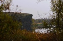 Скалы на Северском Донце между устьем Быстрой и скалой Западня