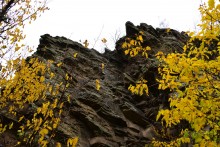 Скалы на Северском Донце между устьем Быстрой и скалой Западня