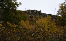 Скалы на Северском Донце между устьем Быстрой и скалой Западня