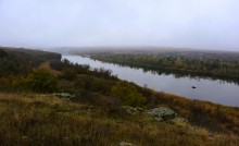 Скалы на Северском Донце между устьем Быстрой и скалой Западня