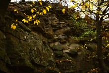 Скалы на Северском Донце между устьем Быстрой и скалой Западня