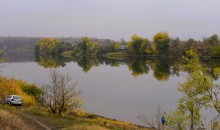 Мост через Северский Донец в станице Краснодонецкой