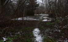 Декабрьский снег на Миусе