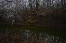 Тихий декабрьский снег у слиянии Миуса и Крынки