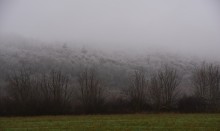 Декабрьский снег на Миусе