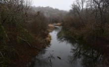 Декабрьский снег на Миусе