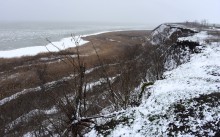 Метель в Таганрогском заливе у Займо-Обрыв, Маргаритово, Семибалках и Чумбур-косе