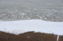 Метель в Таганрогском заливе у Займо-Обрыв, Маргаритово, Семибалках и Чумбур-косе