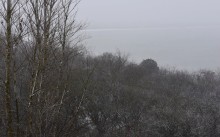 Метель в Таганрогском заливе у Займо-Обрыв, Маргаритово, Семибалках и Чумбур-косе