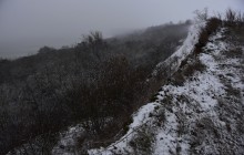 Метель в Таганрогском заливе у Займо-Обрыв, Маргаритово, Семибалках и Чумбур-косе