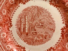 Тарелка из музея истории Ростова на Дону