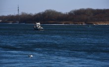 Январским ясным днём на набережной Ростова-на-Дону