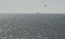 Азовское море в феврале у хутора Рожок