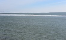 Конец февраля и освобождение Меотиды ото льда на берегу у хутора Рожо