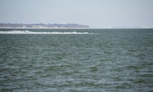 Конец февраля и освобождение Меотиды ото льда на берегу у хутора Рожо