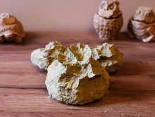 Песчаные розы на обрыве у Миуса