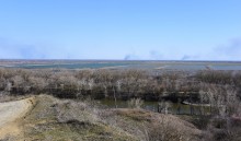 Дымный горизонт в районе долин Подпольной и Сала