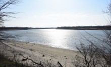 На Стрелке в марте