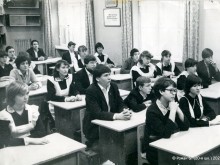 8-А (весна-1983) в кабинете Т.А.Мяловой