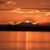 Закат на Дону в день летнего солнцестояния