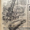 Прокладка канализационного трубопровода в 1959 г.