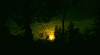 Луна из палатки в Кундрюченских лесах