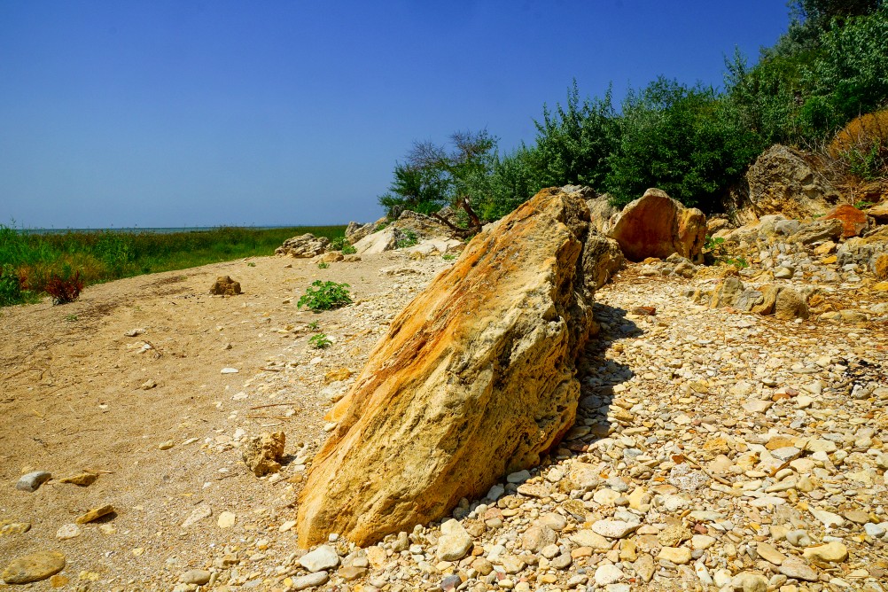 Каменные пляжи Мержаново