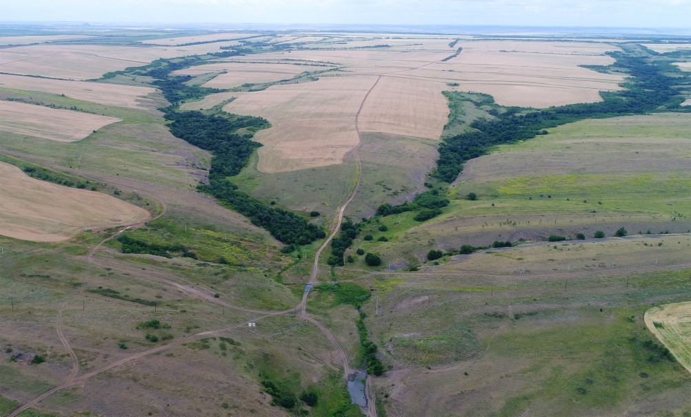 Прогулка по святилищу на поселении Яблоневое-1 на реке Кундрючь