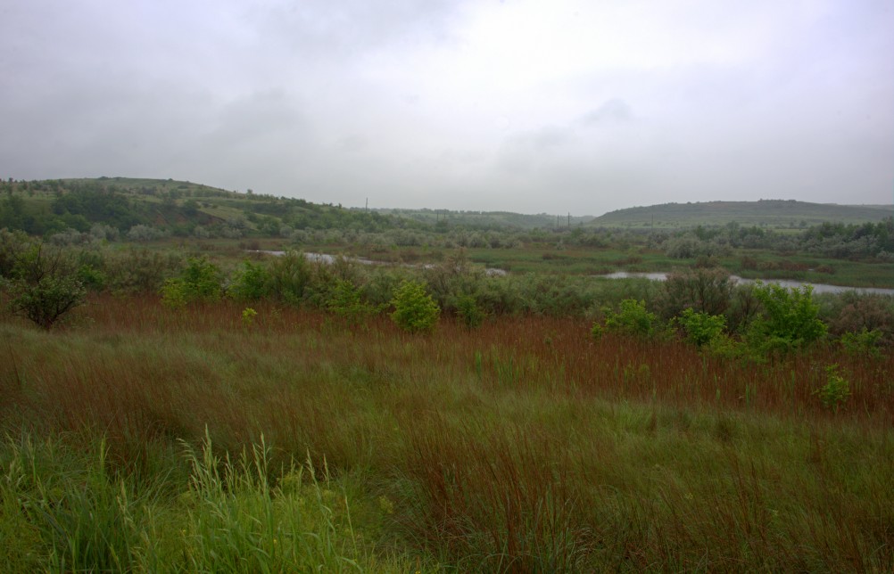 Путешествие очень дождливым маем, по правобережью Северского Донца